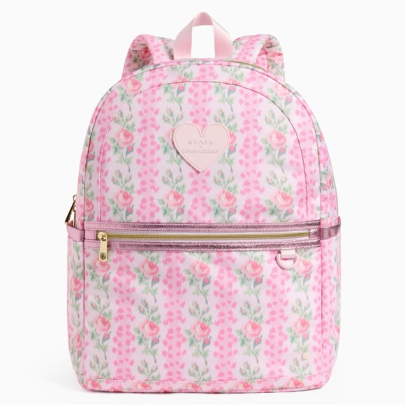 LoveShackFancy Handbags - STATE X LoveShackFancy Kane Heirloom Print Backpack NWT